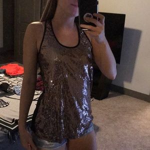 Sparkly tank